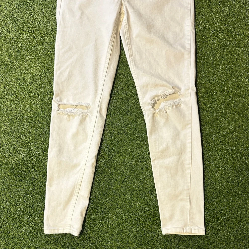 NWOT Free People White Skinny Jeans Size 28 - Picture 3 of 5
